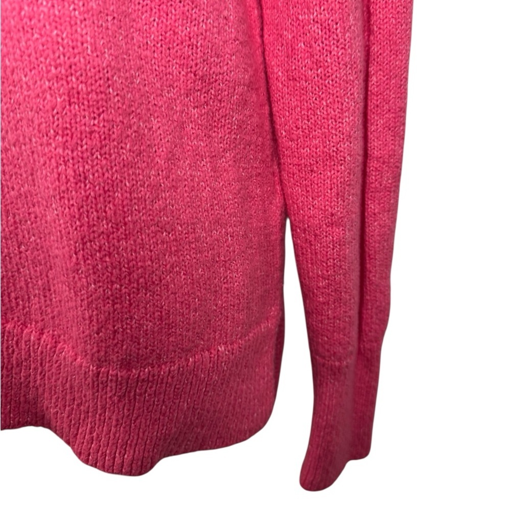 Hollister Bright Pink V-Neck Sweater - Picture 3 of 3